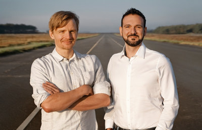 LtoR: CTO & co-founder, Mr. Rafael Fietzek and CEO & co-founder, Mr. Stéphane Foulard.